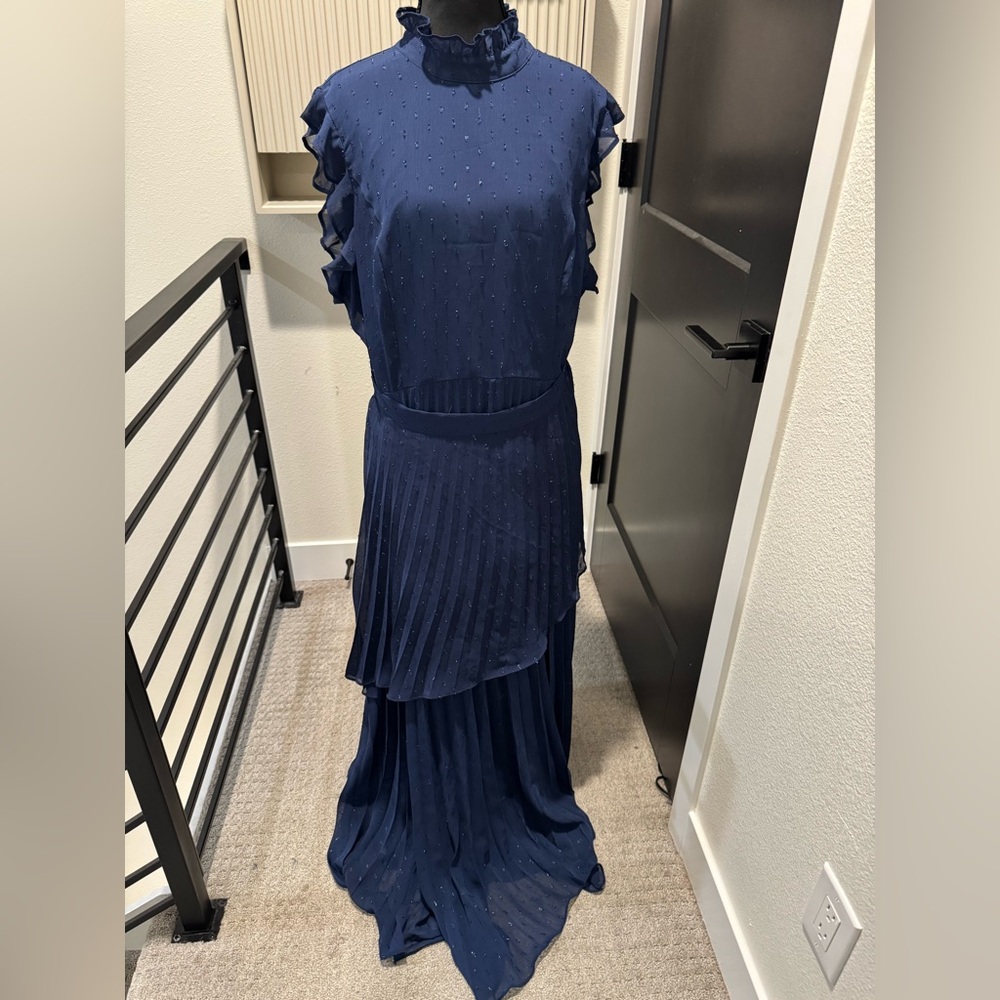 Chelsea28 Blue Dress